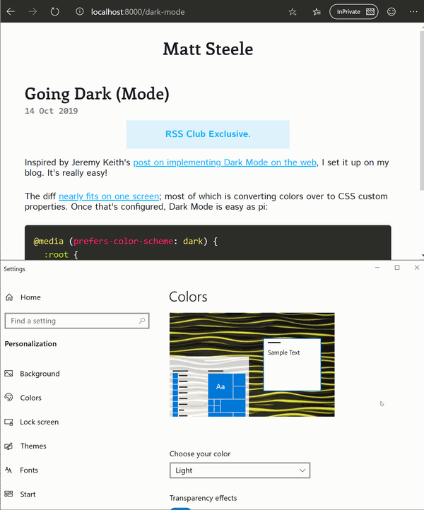 darkmode